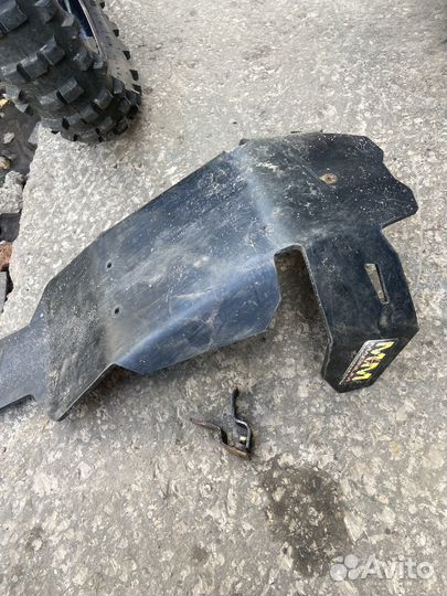 Защита двигателя на kayo T2 enduro Magnun