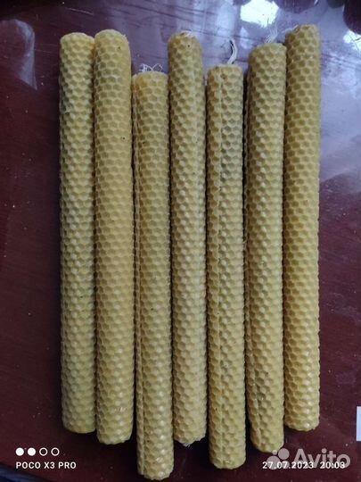 Свечи из вощины