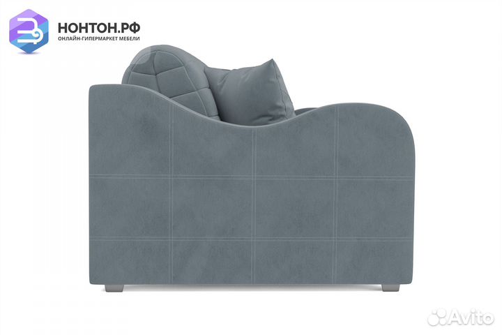 Диван аккордеон Барон №4 серый