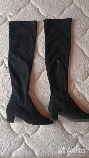 Ботфорты чулки zara