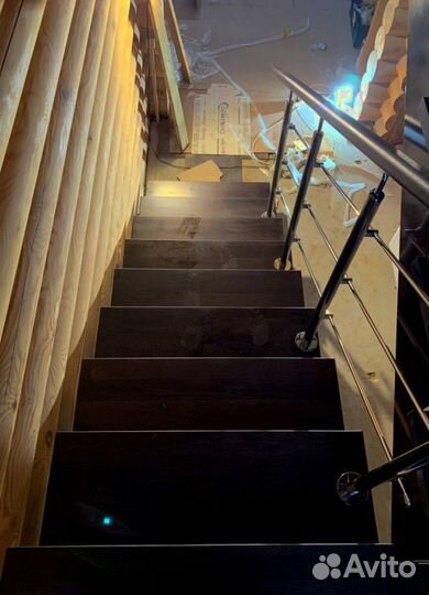 Лестница в стиле лофт