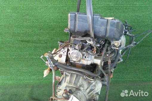 Двигатель в сборе двс mitsubishi pajero JR H57A 4A