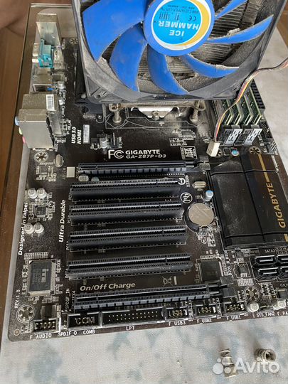 Комплект материнская плата процессор: MB+CPU+озу