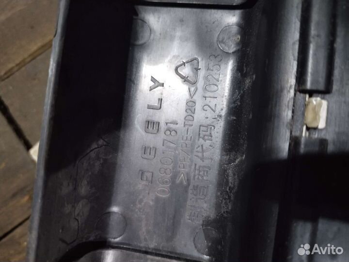 06801781 Накладка порога пер. лев. geely Emgrand