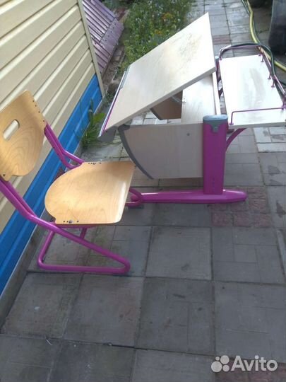 Парта трансформер со стулом