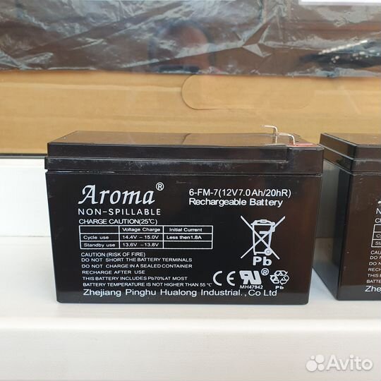 Аккумулятор Aroma AGM 6-FM-7 12V 7.0AH 20