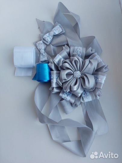 Конверт и вещи для новорожденного