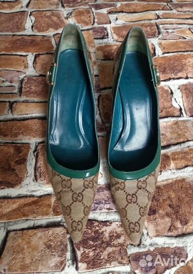 Туфли Gucci винтаж оригинал 38-38.5