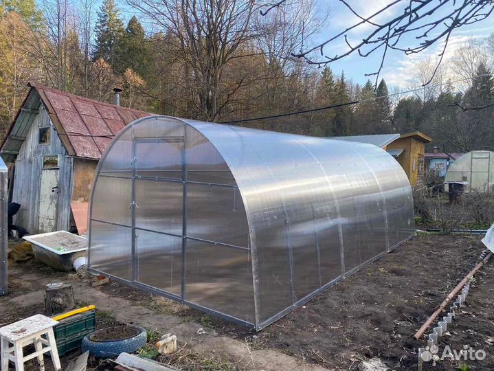 Теплицы в наличии (каркас + поликарбонат)