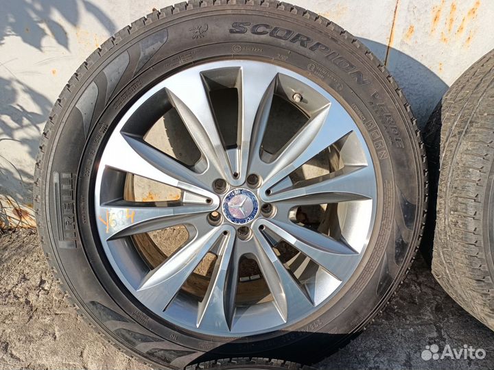 Колеса R20 Mercedes оригинальные диски + шины