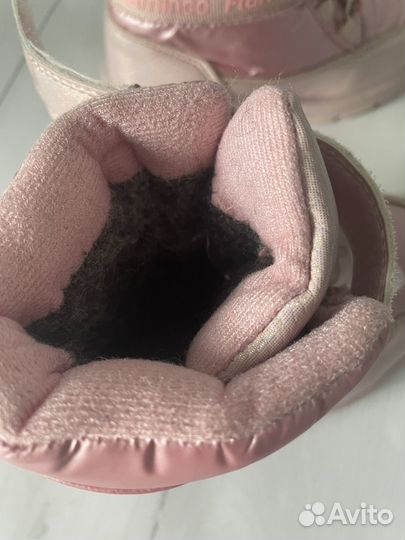 Ботинки демисезонные для девочки flamingo 25