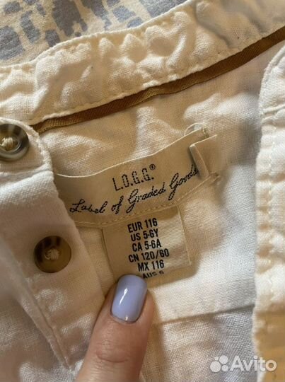 Рубашка для мальчика hm