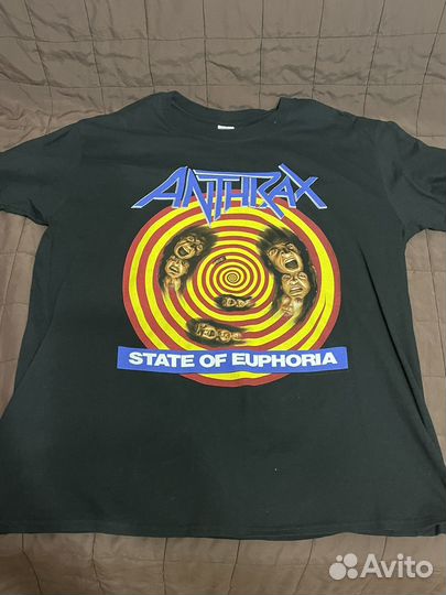 Футболка Anthrax,XL