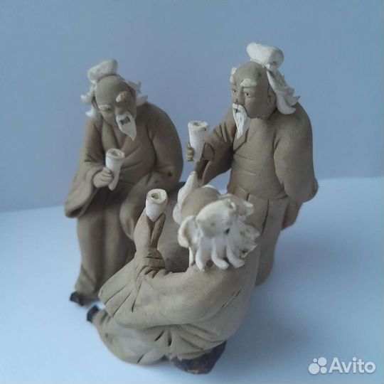 Старинная статуэтка Китай китайцы