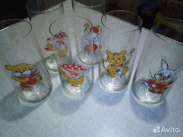 Стаканы стеклянные