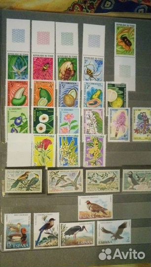 Марки Фауна Зарубежные 1901-1973г