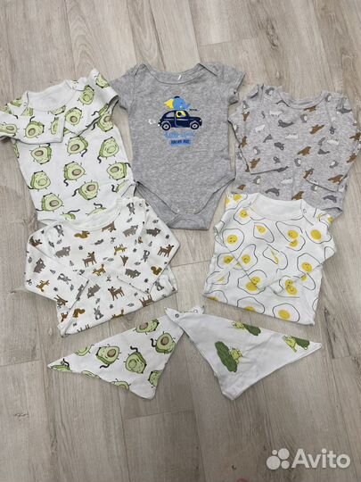 Пакет вещей на мальчика 74-80