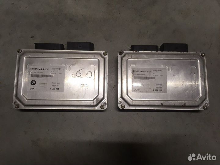 Блок управления Вальватрониками бмв е66 N73