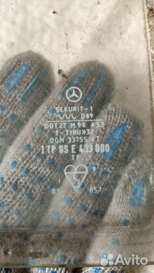 Задние стекла на Мерседес w 123