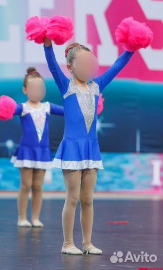 Купальник гимнастический для девочки 122