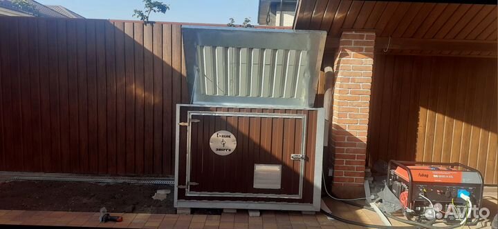 Зимний кожух (короб, контейнер, домик) для генератора всесезонный