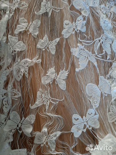 Штора нитяная