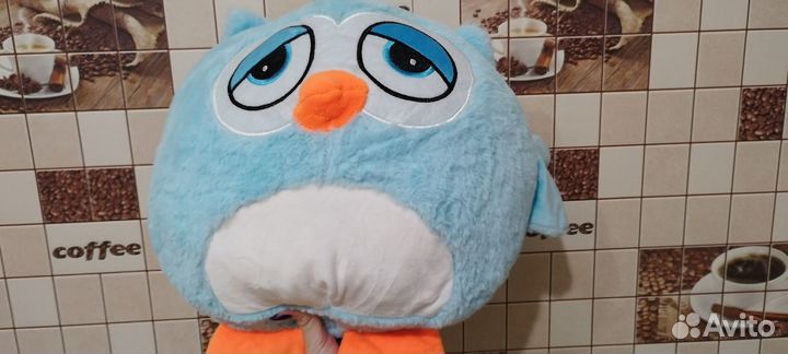 Сова с пледом 3 в 1