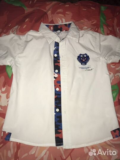 Рубашка детская короткий рукав