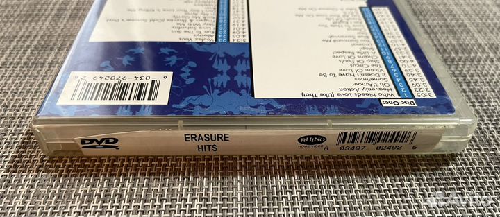 Erasure - Hits The Videos 2DVD USA