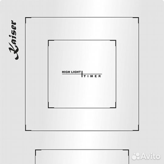 Электрическая варочная панель Kaiser KCT 3721 FW