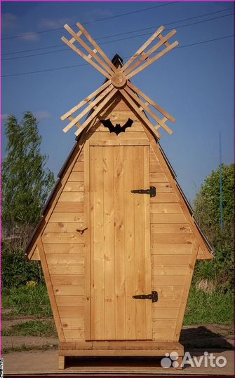 Дачный туалет с установкой ELE1003