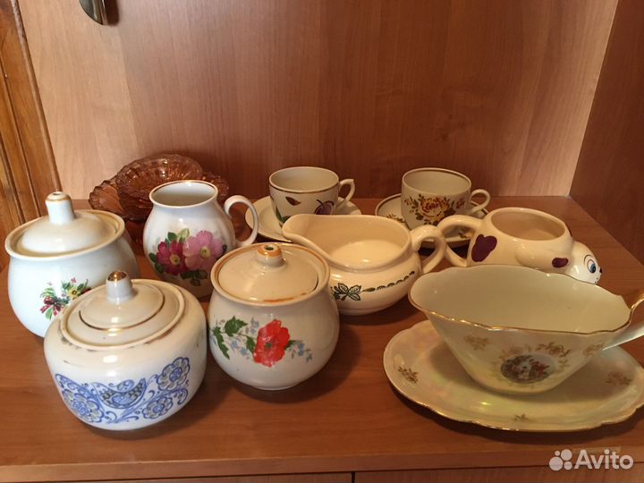 Сахарницы, соусники, молочники