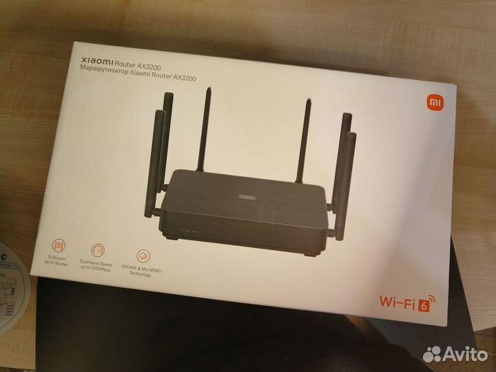 Wi-Fi роутер Xiaomi Mi Router AX3200 (RB01)