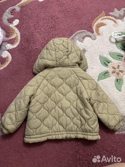 Куртка zara для девочки 80