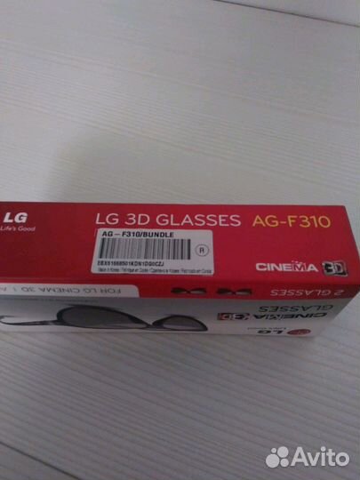 Продам очки 3d очки lg