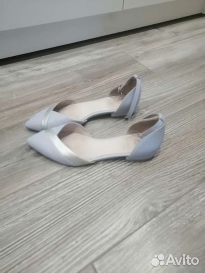 Балетки 37 размер нежно сиреневый цвет