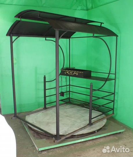 Мангальная зона для дачи Модель Лонг