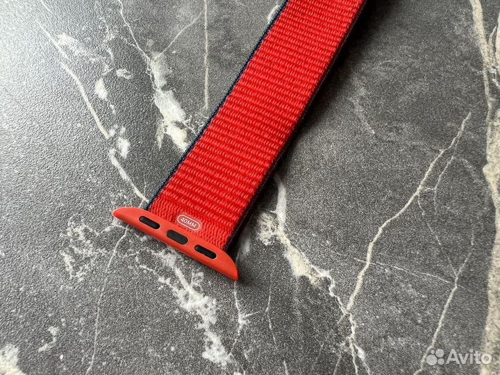 Красный Sport Loop Apple Watch оригинал 38-40-41