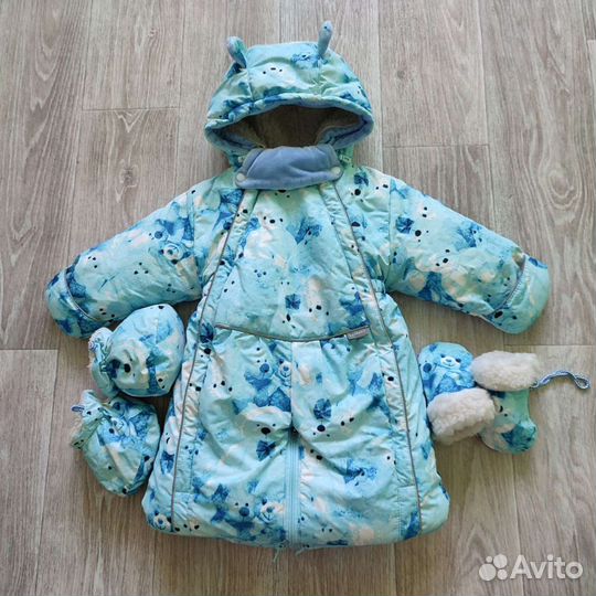 Зимний комбинезон трансформер