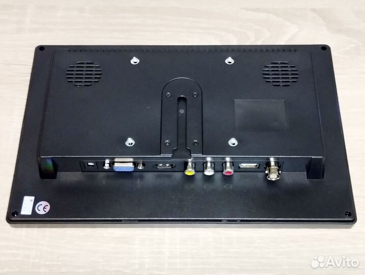 Монитор 10,1 дюйма с Hdmi, VGA, RCA (новый)