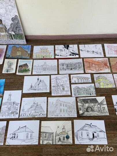 Зарисовки/ наброски города Иваново