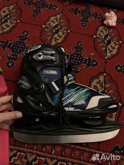 Коньки полупрофессиональные 36размер-40 размер