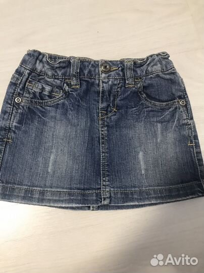 Джинсовая юбка