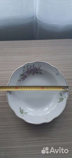 Фарфоровые тарелки Японии и Дулево