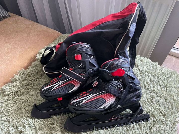 Коньки хоккейные/ледовые