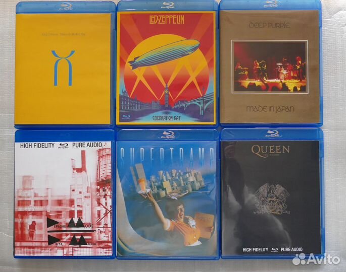 Blu-ray Audio & Video диски