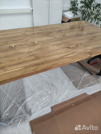 Столешница в стиле loft с ножками