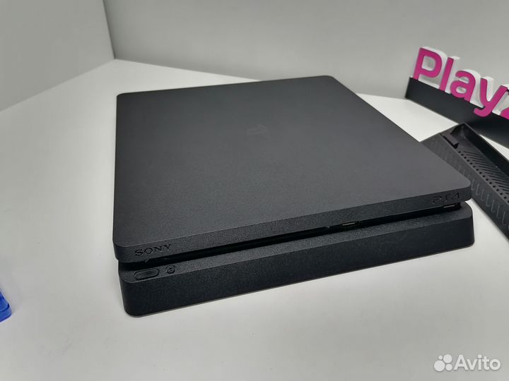 PS4 Slim 500gb+2джойстика,игры