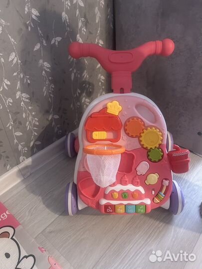 Ходунки каталка 3 в 1