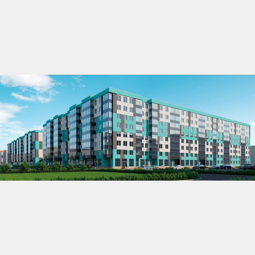 1-к. квартира, 36,3 м², 2/8 эт.